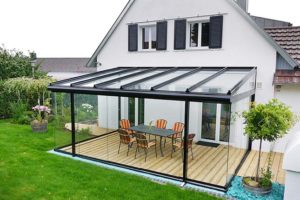 Alu-Terrassendach Cielo